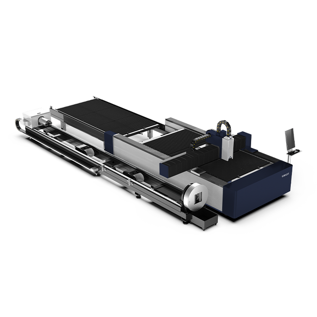 M&aacute;quina cortadora l&aacute;ser de tubos y placas de metal con plataforma ET-Exchange
