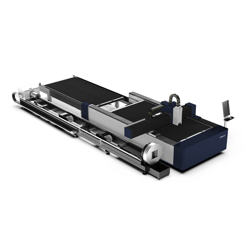 M&aacute;quina cortadora l&aacute;ser de tubos y placas de metal con plataforma ET-Exchange
