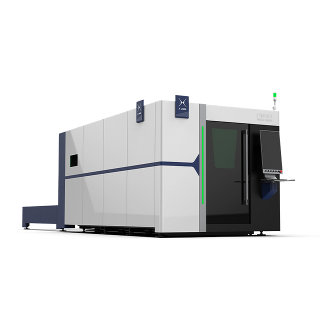 M&aacute;quina de corte por l&aacute;ser con plataforma de intercambio de protecci&oacute;n P