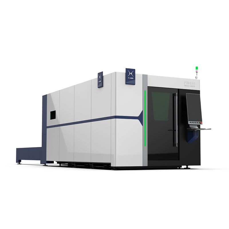 M&aacute;quina de corte por l&aacute;ser con plataforma de intercambio de protecci&oacute;n P